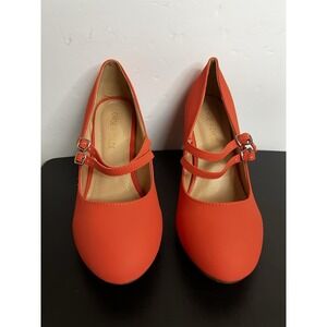 Chase & Chloe Kimmy-61 Women's Mary Jane Double Strap Heels Size 7